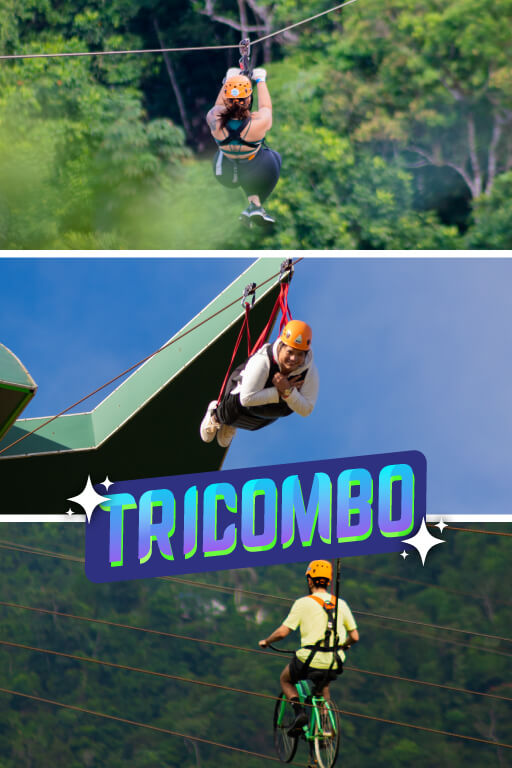 TRICOMBO - The Monster, Zipline & Toro Bikes